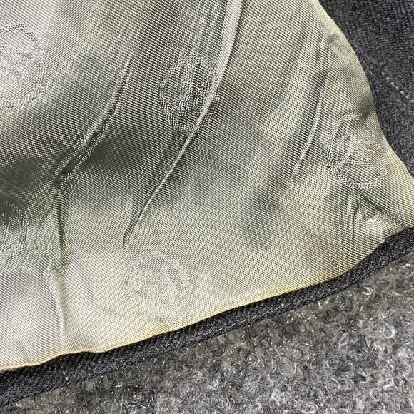 Vintage Donald Brooks Blazer Mens 44R Gray Pinstripe Wool ACWA Union USA 60s 70s - Picture 15 of 15